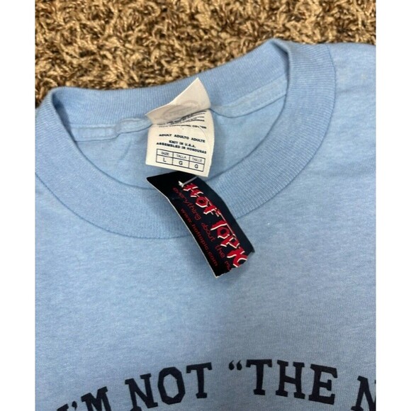 NWT Vintage 2004 Y2K Chris Farley SNL Maybe I’m Not The Norm Shirt Size Large - Picture 6 of 8